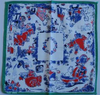 TOONDER CURIOSA: Vlisco zakdoekje met groene steunkleur. | Zwiggelaar Auctions