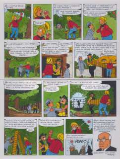 Tibet (1931-2010) | Kid Ordinn et la pomme de Spaak - planche originale, 1979 | Fauve Paris