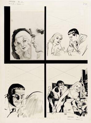 Johnny Craig | Confessions Illustrated #2 P 7 (Johhny Craig’s Very Last Ec Story Drawn Huge!) 1955 | Romitaman