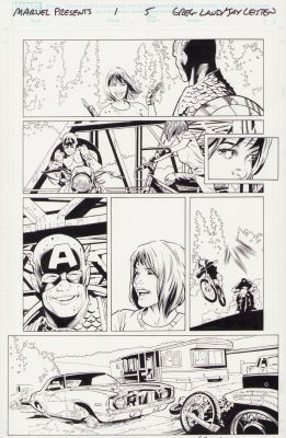 Greg Land | Marvel Presents Issue #1 Pg. 5 - Greg Land/Jay Leisten Issue 1 Page 5 | Anthony’s Comic Book Art