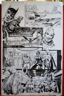Original plate by Bill Sienkiewicz/ Neal Adams: Batman Odyssey no. 3, page 10 - (2010/2011) | Catawiki