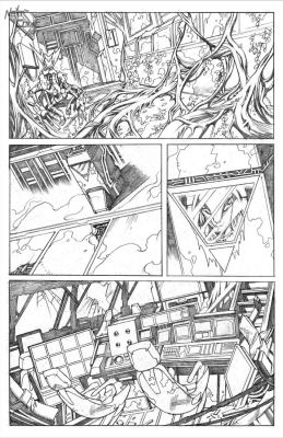 Elvin Ching | Predator Badlands Issue 1 Page 5 | Next Comic Art
