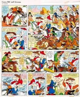 Benito Jacovitti Cocco Bill nell’Arizona | Little Nemo