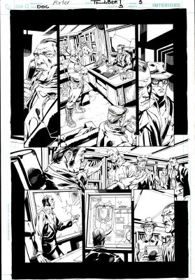 Arthur Thibert, Howard Porter | Doc Savage #5 P.5 (Doc Savage Throughout!) | Romitaman