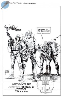 Chris Mooneyham - G.I. Joe: a Real American Hero Issue 325 Page Cover