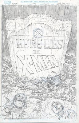 Netho Diaz | X-Men Issue 29 Page Cover | ComiConArt