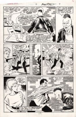 STRANGE TALES vol.2 #15 pg. 4, DAGGER ORIGINAL ART BY DAN LAWLIS & BOB McLEOD | eBay US