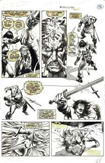 John Buscema | Savage Sword of Conan | El Arte Del Comic