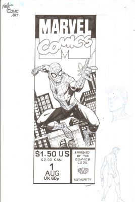 Lan Medina | Spider-Man Corner Box | Next Comic Art