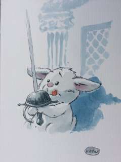 Masbou - Dessin original en couleurs directes sur carton épais vergé | Catawiki