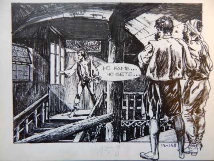 Manara, Milo - Original page (p.158) - Il Vascello Fantasma - (1970) | Catawiki