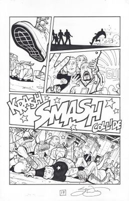 Sean Wang | The Tick’s Comic Con Extravaganza Issue 01 Page 19 | Splash Page