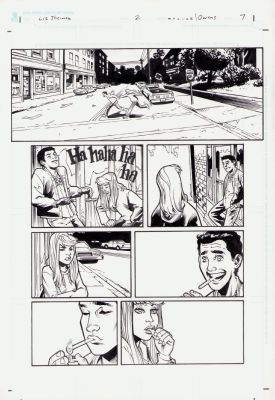 Karl Moline | Bprd: the Dead Remembered #2 Pg.7 - Interior Page - 2011 | Anthony’s Comic Book Art