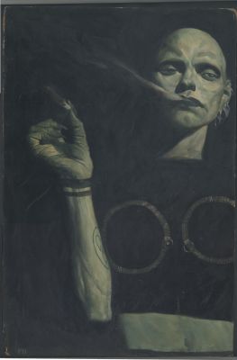 Phil Hale | Outstanding Phil Hale Painting - Large, Eerie And Menacing | Koch Comic Art