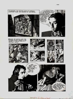 Jose Bea | Creepy #45 P 7 (The Picture of Death!) Large Art Super Detailed Page! 1972 | Romitaman