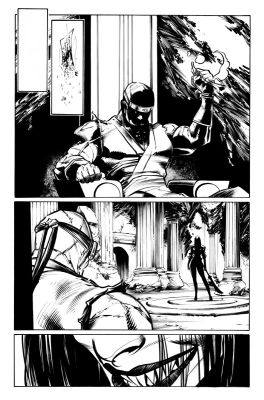 Juan Castro | Batgirl Issue 18 Page 12 | ComiConArt