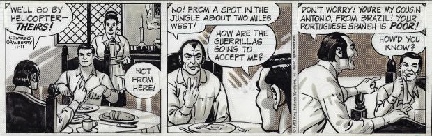 John Celardo | Buz Sawyer Comic Strip Art From John Celardo Granberry | TDArt