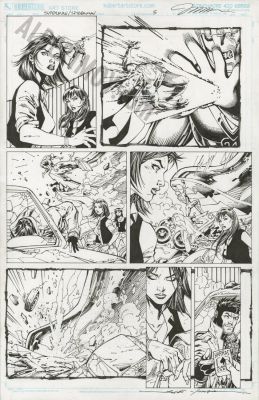 Jim Lee, Scott Williams | Superman Spider-Man Page 5 | Albert Moy