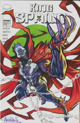 Aniekan Udofia | Sketch Cover - King Spawn | TDArt