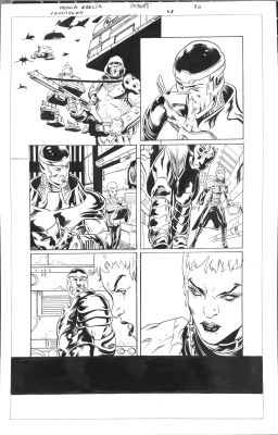 Countdown #43, pg 20 Manuel Garcia & Jimmy Palmiotti – Original Art | PaperFilms