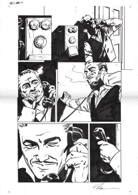 Jacob Phillips | The Peril of the Brutal Dark: an Ezra Cain Mystery Issue 01 Page 19 | Splash Page