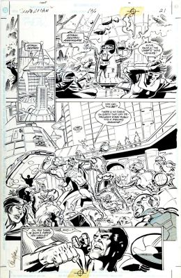 Joe Rubinstein, Paul Ryan | Superman #136 P 21 Semi-Splash (1St Superman Xix Appearance!) 1998 | Romitaman