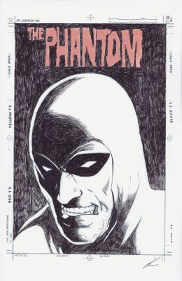 Lou Manna | The Phantom Cover Recreation Art Print - Signed | Anthony’s Comic Book Art