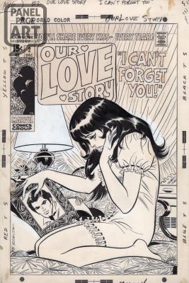 John Romita Sr | Our Love Story 2 Cover | Panel Page Art