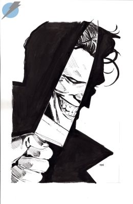 Clay Mann | Joker: the Man Who Stopped Laughing Issue 5 Page Cover | Felix Comic Art