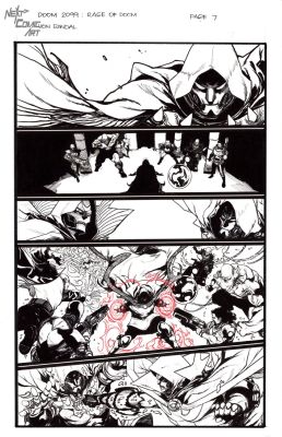 Von Randal | Doom 2099: Rage of Doom #1 Issue 1 Page 7 | Next Comic Art