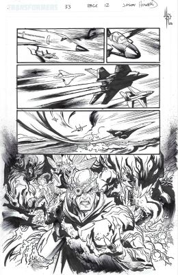 Jason Howard | Transformers (2023 Image) Issue 33 Page 12 | Splash Page