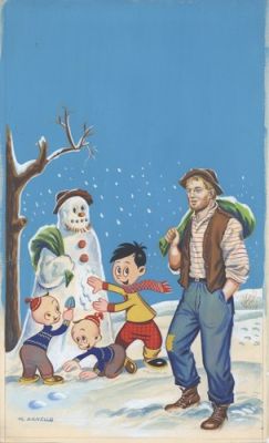 AGNELLO G. - ZAMPANò copertina n. 2 - INEDITA a tempera tavola originale 1958 | eBay Europe (Buy It Now)