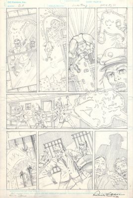 Rick Stasi | The Doom Patrol: the Bronze Age Omnibus P 21 (Negative Woman Battles Hammeer And Sickle!) 1987 | Romitaman