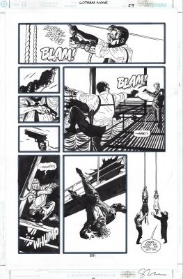 Sean Phillips | Batman Gotham Noir (2001) Issue 01 Page 59 | Splash Page