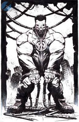 Sanford Greene | The Monster of Blackenstyne Page Cover | Felix Comic Art