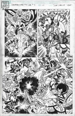 Scott Koblish | Uncanny X-Men First Class 7 Page 12 | Panel Page Art