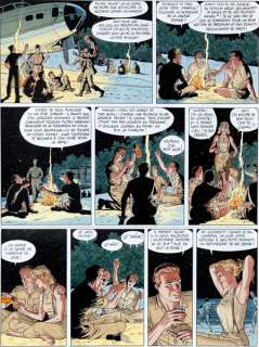 Juillard | Mezek, planche n°30 Ã  l’encre de Chine et Ã  l’a… | Banque Dessinée