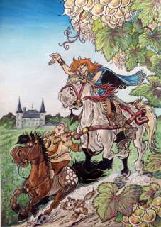 Luguy - Percevan, affiche du festival BD de Barsac 2015