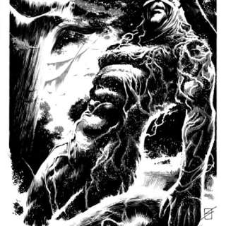 Ron Salas | 9 x 12 – Swamp Thing | Ron Salas