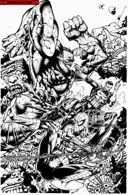 Stephen Platt | Covers / Pinups Issue Spider-Man Long Way From Home # 1 Page Cover | Kwan Chang