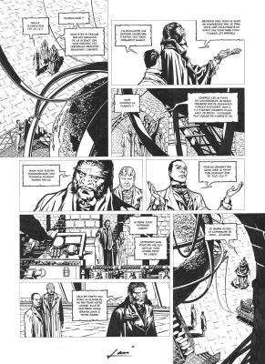 Laci | Planche originale 21 du tome 1 de Sherlock Holmes & Les Voyageurs du Temps | Galerie Napoléon
