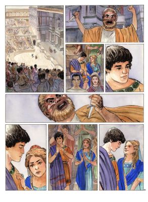 Grella Paolo | Planche originale 40 POMPÉI Tome 1 ASSA | Galerie Napoléon