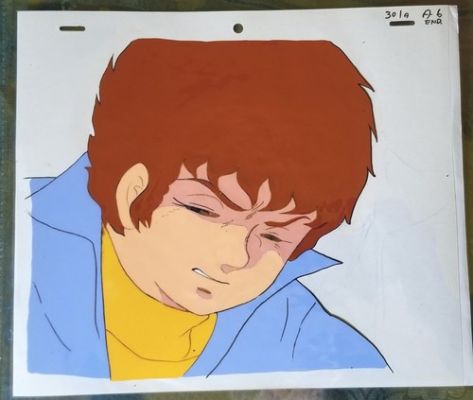 Cel di animazione originale e disegno AMURO RAY NIPPON SUNRISE MS GUNDAM ’79-’80 | eBay Europe