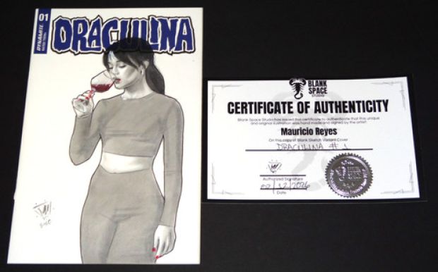 DRACULINA #1 SKETCH VARIANT (2021 DYNAMITE) ORIGINAL ART | eBay US (Buy It Now)