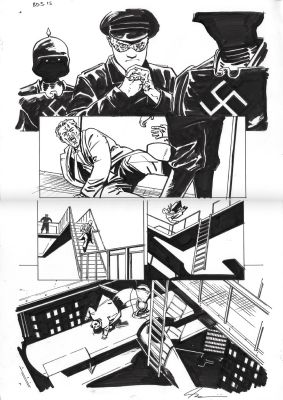 Jacob Phillips | The Peril of the Brutal Dark: an Ezra Cain Mystery Issue 05 Page 15 | Splash Page