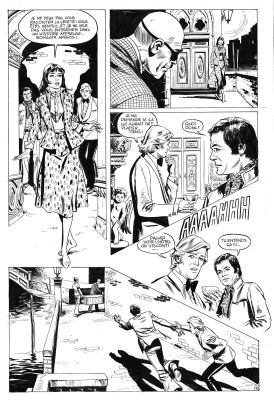 Marcello Rafael Carlo | Planche originale 6 AMICALEMENT VOTRE histoire courte - La Nuit de Venise - Pif 353 | Galerie Napoléon
