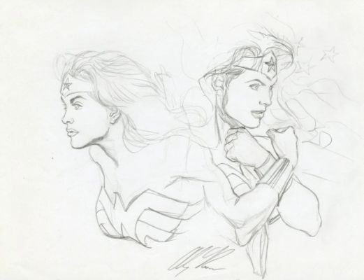 Alex Ross | Wonder Woman sketches 1 | Alex Ross