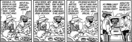 Trudeau, Garry | Garry Trudeau "Palm Beach ID Cards" Doonesbury Daily 06-21-1985 Comic Strip NFT Digital Art Print Original Art #1/... | Heritage