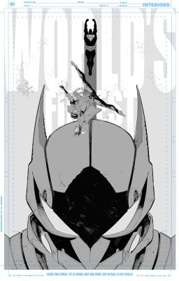 Adrián Gutierréz | Batman/Superman: World Finest #40 Cover (500€) | Black Diamond