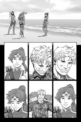 Wonder Woman #33 Page 01 | Black Diamond